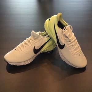 Nike Zoom Infinity Tour Flyknit Golf Shoes - White / Barely Volt CT0540-110